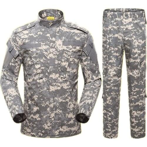 2021 New Outdoor Camouflage Suit Male Special Forces Field Suit Military Uniform Spring Autumn Long-sleeve Training Clothing