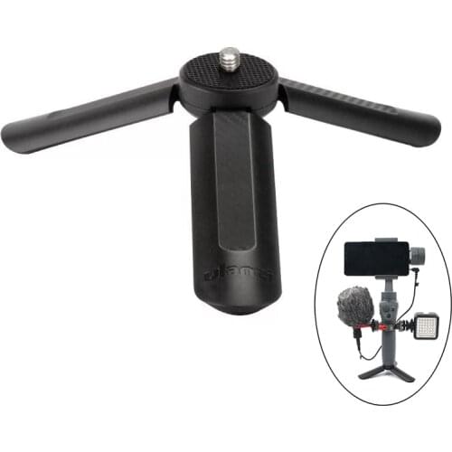 Portable Mini Tripod 1/4 for GoPro SJCAM YI 4K Camera Mount for Phone Zhiyun Smooth 4 DJI OSMO 3 2 OM4 Feiyu Vimbal Accessories