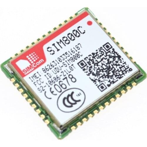 Free Shipping &Original SIM800C SIMCOM GSM/GPRS With small size in LCC interface and play high performance 10pcs