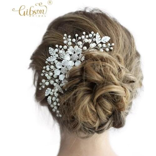 Wedding Side Combs Bride Pearl Headpiece Hair Accessories Jewelry Bridal Hair Comb