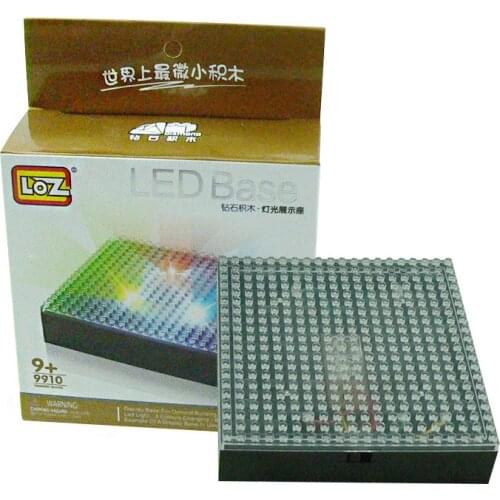 LOZ LED Base for Diamond blocks Auction figures collection lamp display 9910