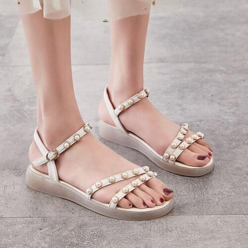 2021 Women Summer Shoes Sandals Flat Beach Sandals Fashion Outdoor Casual Sandals Open Toe Sandalias Zapatillas Mujer