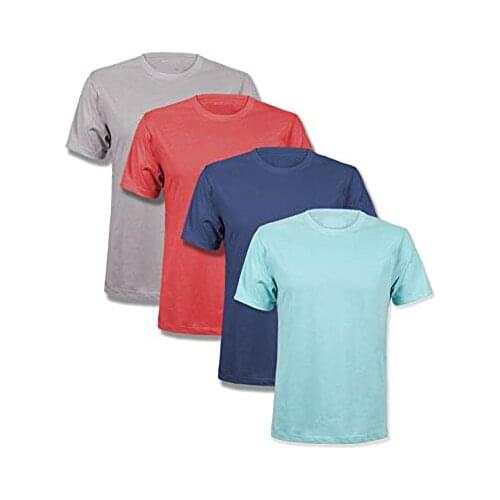 2020 solid color T-shirt cotton casual