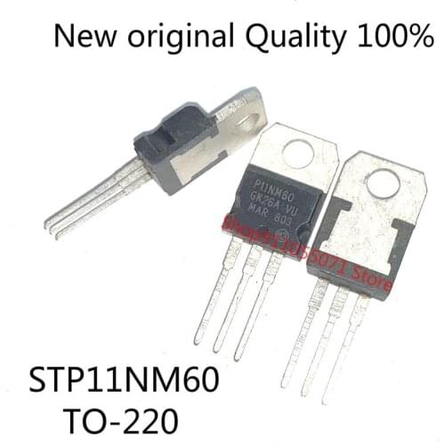 10PCS/LOT P11NM60 STP11NM60 TO-220 600V 11A New spot hot sale