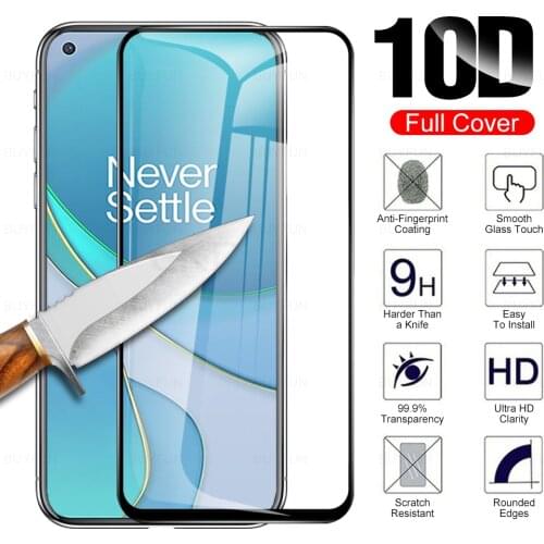 9h tempered glass for oneplus 8t protectived film for oneplus 7t nord one plus nord n10 5g safety screen protector film