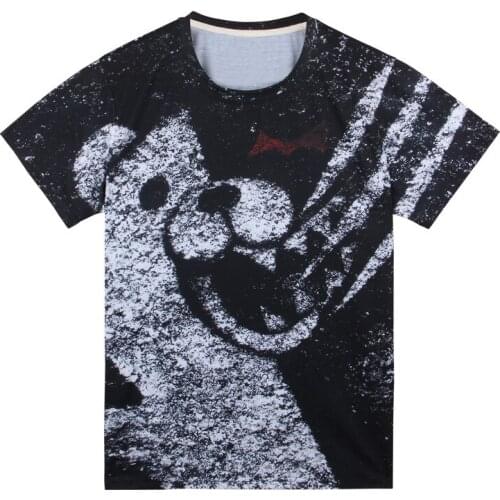 Anime Danganronpa V3 Killing Harmony T-Shirt Anime Komaeda Nagito Cosplay T shirts Fashion Men Women Tees monokuma tshirt Tops