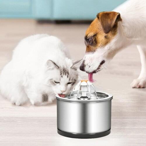 Cat Water Fountain 2.5L Automatic Pet Water Dispenser with 4 Stage Filters Electric Drinking Fountain Ultra Quiet Water Feeder