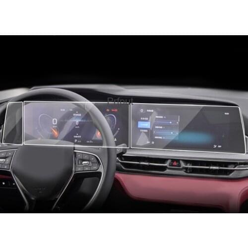 For CHANGAN CS75 Plus MK2 2019~2022 Car Navigation Instrument GPS Film Touch Full Screen Protector Tempered Glass Accessories