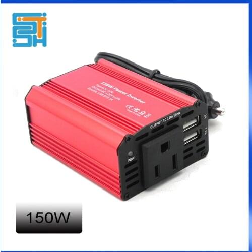Car Power Inverter 12V 220V To 220V Inverter 150W 12V 110V DC To AC Power Inverter 12 V 220 V