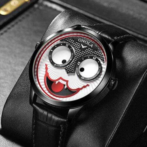 New Arrival 2020 Watch Men ONOLA Top Brand Luxury Fashion Personality Alloy Quartz Watches Mens Limited Edition Designer Watch
