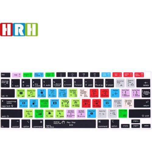 HRH Steinberg Cubase Shortcut Hotkey Keyboard Cover Skin Protector For MacBook 2020 New 13.3 Air A2179 M1 A2337 US Keyboard Film