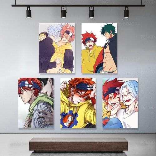 HD Prints Cartoon SK8 the Infinity Canvas Picture Modular Anime Character Painting Home Room Wall Art Decor Posters Frame Modern