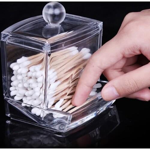 Multifunctional Round Qtip Container Cosmetic Makeup Cotton Pad Organizer Jewelry Storage Box Holder and Candy Jars9