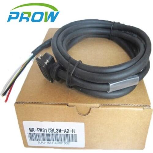 MR-PWS1CBL2M-A2-H MR-PWS1CBL3M-A2-H MR-PWS1CBL5M-A2-H wire cable power cord MR PWS1CBL 2M 3M 5M A2 H PWS1CBL3M servo motor
