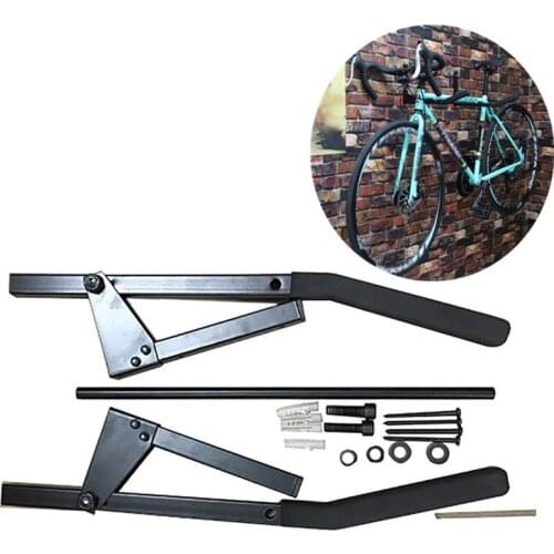 Bicycle Wall Mount Holder Foldable Bike Stand Parking Rack MTB Maintenance Display Storage Hanger Cycling Accessories
