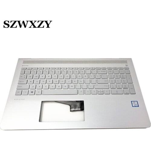 Original For HP 15-CD 15-CD028AX 15-CD027AX 928438-001 US Layout Palmrest With backlight Keyboard