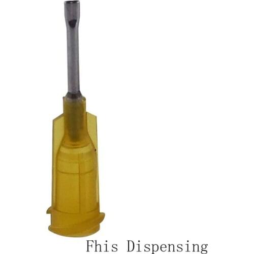 Flat Nozzle 0.5 " 17G Pipe Length Dispensing Needles Pack of 20