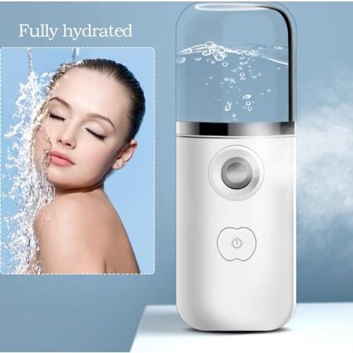 Portable Face Steam Humidifier Nebulizer Beauty Instrument Nano Mist Facial Sprayer for Personal Face Care Protection Care Tool