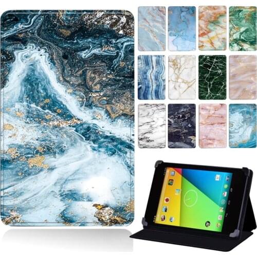 Universal Tablet Case for Google Nexus 7 1st Gen 2012/Nexus 7 2nd Gen 2013/Nexus 9 8.9" Anti-Fall Leather Protective Case+Stylus