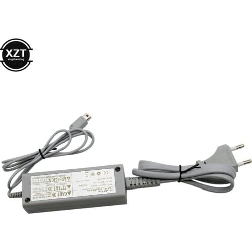 AC Charger for Nintendo Wii U Gamepad Joystick US/EU Plug Charging for wii u game Controller 100-240V Wall Power Supply Adapter