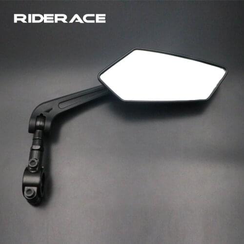 Bicyle Rearview Mirrors Convex Wide Angle Adjustable Electric Motorcycle Bike Handlebar Side Safety Flexible Rear View Mirrors