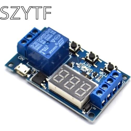 1 channel relay module Delay Disconnection Triggers Delayed Cycle Timing Circuit Switch XY-J02