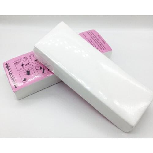 100 Pcs/bag Disposable Hair Removal Wax Paper Thicken Non-woven Fabric Epilator Wax Strip Paper Papers Smooth Skin Tool #T2P