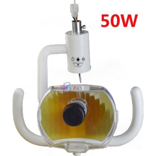 50W dental Halogen Lamp Cold Light Shadowless Oral Light for Dental Unit Chair Platform Tool Teeth Whitening Accessories Kit