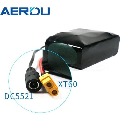 AERDU 2S6P 7.4V 7.2V 21Ah 8.4V 18650 li-ion battery pack 3500mah cell 40A BMS 240Watt High Power Increase voltage Extension M365