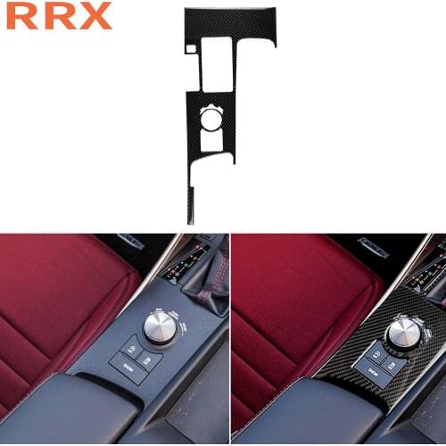 For Lexus NX 200 200t 300h Carbon Fiber Car Gear Shift Panel Cover Sticker Automatic Transmission Surround Trim Decoration