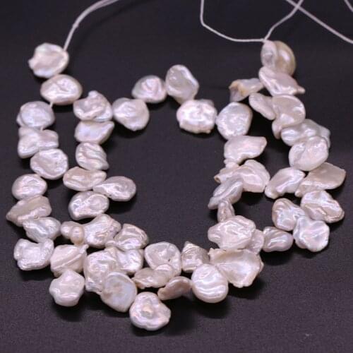 Hot Sale Natural Freshwater Pearl Petal-Shaped Loose Beads 10-12 MM For Jewelry Making DIY Necklace Bracelet Accessory