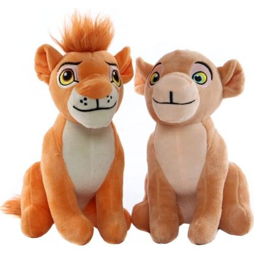 13/23CM New Disney The Lion King Simba Nala Cute Soft Dolls Cartoon Stuffed Animals Plush Toy Children Birthday Christmas Gift