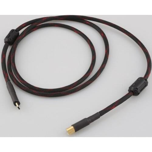 HiFi USB C To B Cable USB Type C To B Audio Data Cable 5N DAC otg macbook pro Mobile Phone Thunderbolt DAC Cable