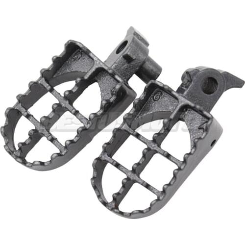 Motocross Foot Pegs For Honda CR125 CR250 CR500 CR125R CR250R CR500R Yamaha YZ 125 250 YZ125 YZ250 WR400 WR400F YZ400F