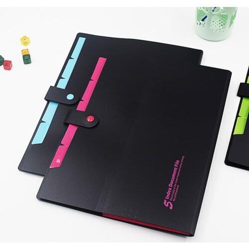 A4 File Folder Office Business Document Bag