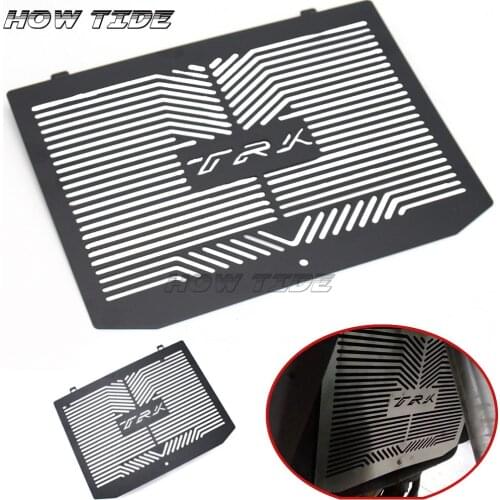 For Benelli TRK502 TRK 502 2017 NEW Motorcycle High Quality Stainless Steel Radiator Grille Grill Cover Protector Guard