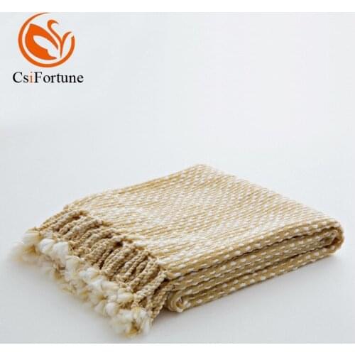 Nordic Blanket Super Soft Cotton Sofa Towel Blanket For Couch Sofa Decorative Slipcover Throws Stitching Travel Plane Blanket