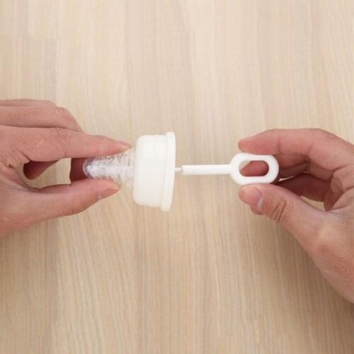 Baby Bottle Brushes For Cleaning Kids Milk Feed Bottle Nipple Pacifier Nozzle Spout Tube Cleaning Brush Sets Pacifier brush