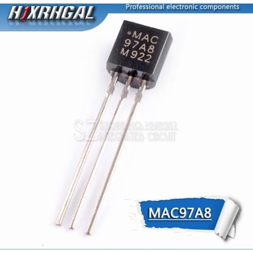 50pcs MAC97A8 TO-92 97A8 TO92 darlington Transistor