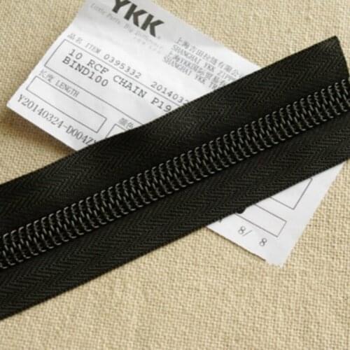 12m/lot Continuous YKK Zipper ROLL Zip TAPE or SLIDER Replacement FOR BOX Trolley CASE Backpack SLEEPING BAG Sewing Accessories