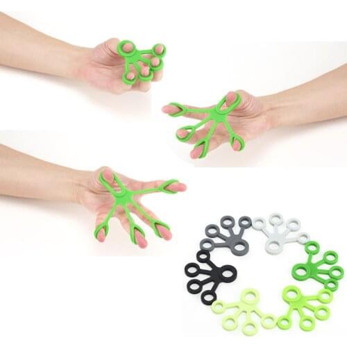 1pc Silicone Hand Expander Finger Hand Grip Training Stretcher Resistance Bands Wrist Exercise Fitness for recover arthritis