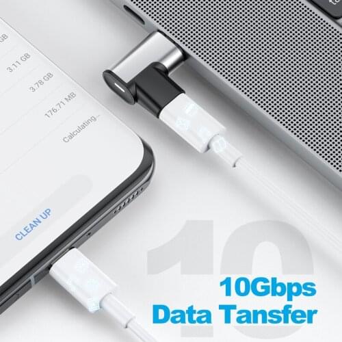10Gbps For Macbook/Phone Mobile Phone Adapters USB 3.1 Magnetic TYPE-C Converter PD 100W/5A USB-C Fast Charging Adapter