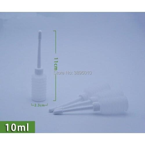 10ml Small Empty LDPE liquid spring plastic bottle for Cleaning tool F1088
