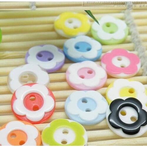 120 Pieces 12 Patterns Cute Baby Button DIY Craft 12mm Bag Decoration
