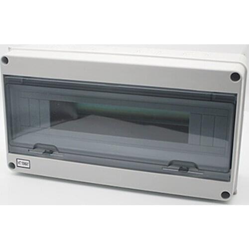 18 way IP65 waterproof HT-18 way plastic distribution box circuit breaker installation Waterproof Junction Wire Box Accessories