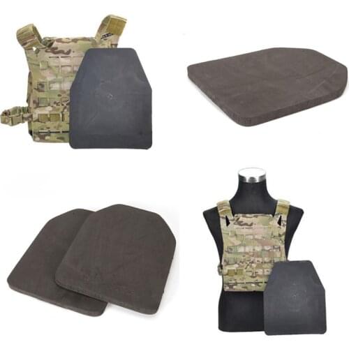 2pcs Airsoft Wargame Tactical Soldier Gear EVA Body Carrier Vests SAPI Shock Plate Dummy Foam Hunting Vest 2cm Armor Plates