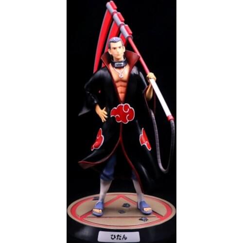 30cm Anime Shippuden Akatsuki GK Hidan Statue PVC Action Figure Collectible Model Toys For Children Gifts