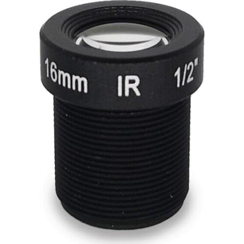 5 million HD surveillance camera M12 lens 16mm5mp1/2 inch smart vision camera lens