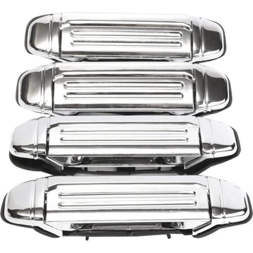Car Chrome Door Handle Accessories for Mitsubishi Pajero 1992 1993 1994 1995 1996 1997
