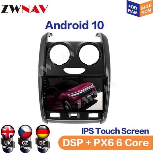 Android 10.0 car gps navigation multimedia player For RENAULT DUSTER /Dacia Logan Sandero Xray 2 2015-2020 gps navigation radio